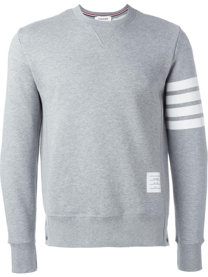 Thom Browne Striped Sleeve Sweatshirt