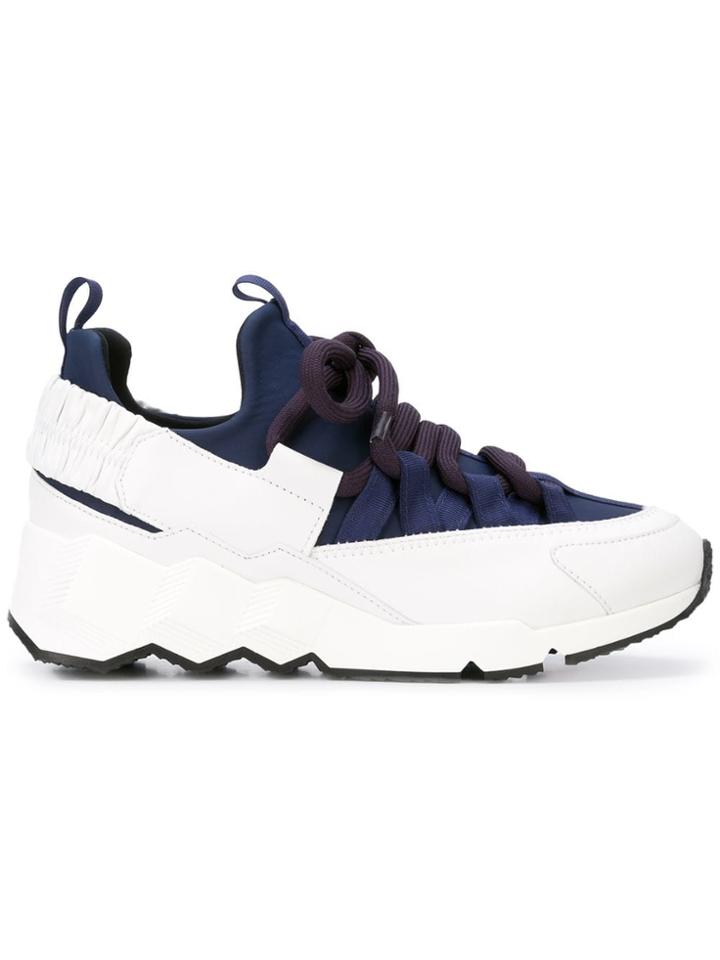 Pierre Hardy Neoprene Sneakers - White