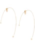 Y / Project Semi-hoop Earrings - Gold