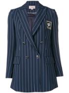 Temperley London Francesca Tailored Jacket - Blue