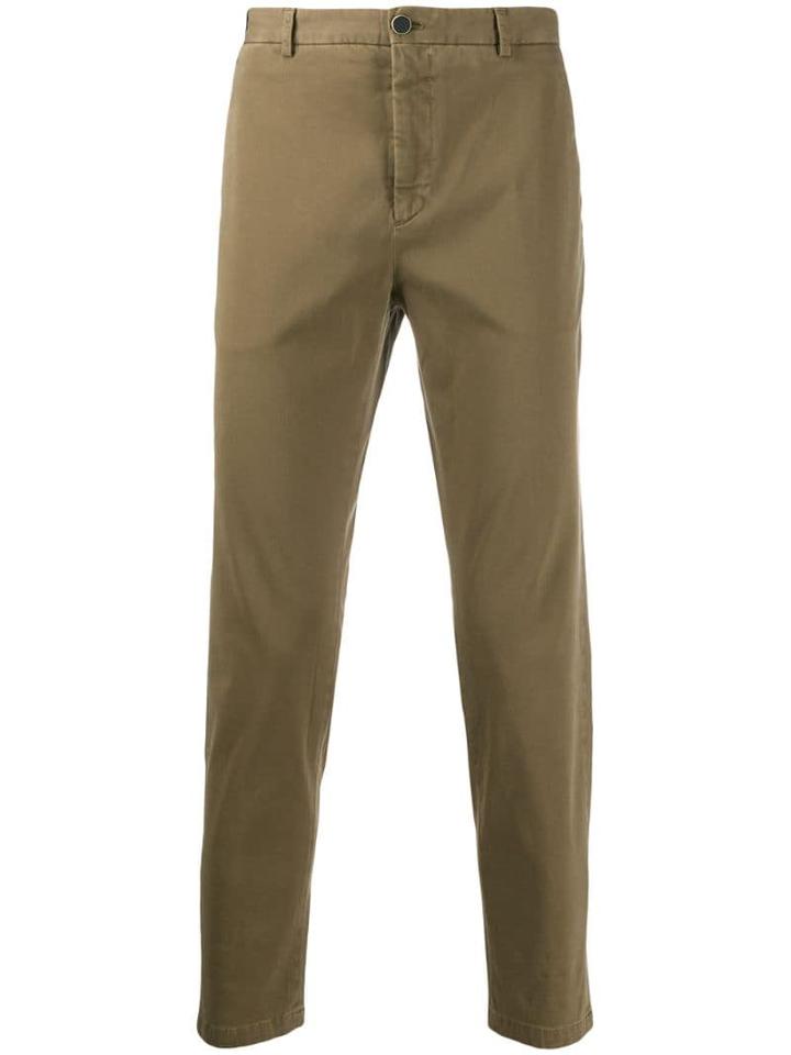 Pt05 Straight-fit Classic Chinos - Neutrals