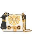 Versace Small Icon Shoulder Bag - White