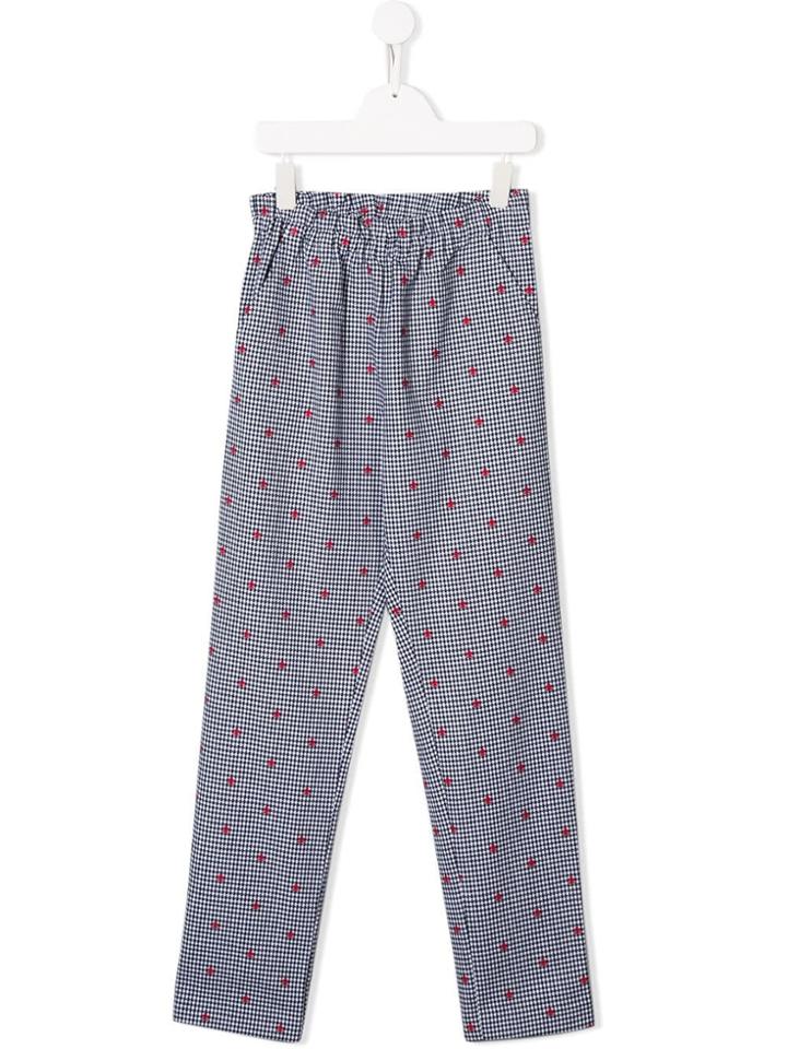 Bonpoint Printed Trousers - Blue