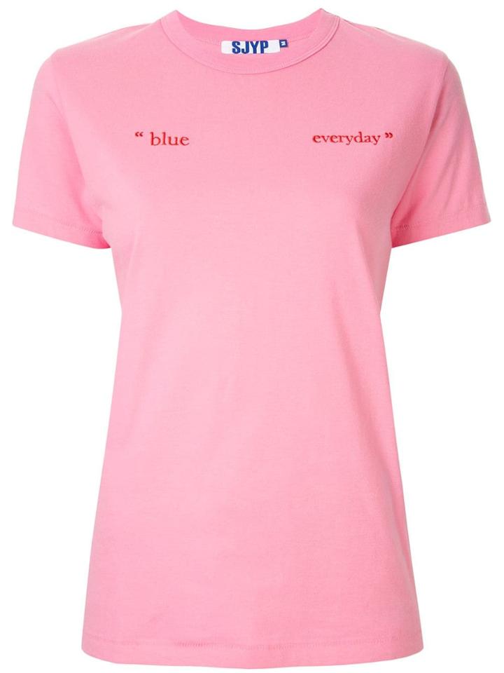 Sjyp Everyday T-shirt - Pink