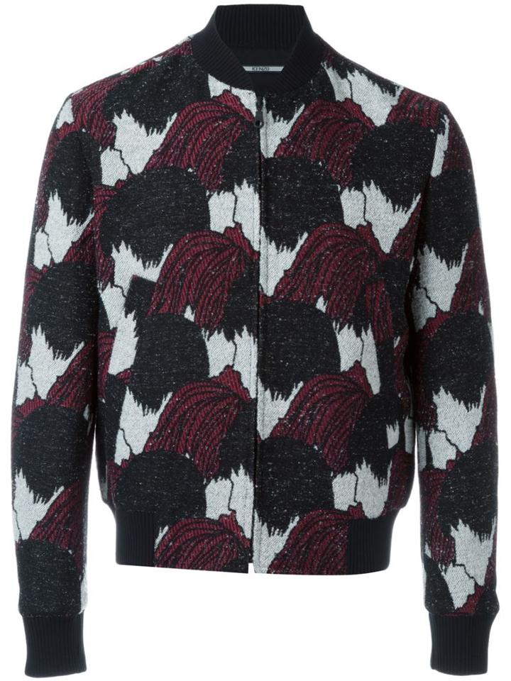 Kenzo Jacquard Bomber Jacket