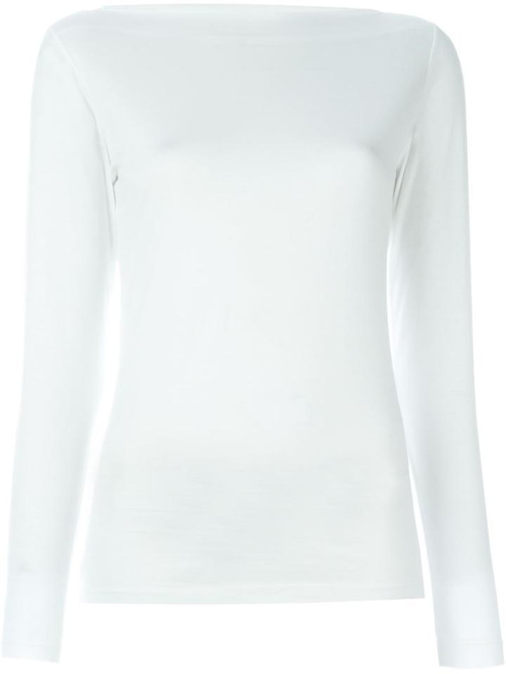 Erika Cavallini Slash Neck T-shirt