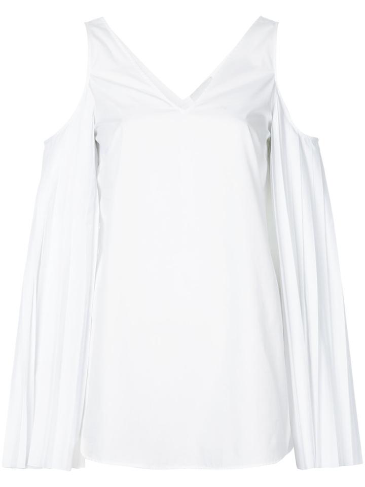 Monographie Bare Shoulder Top - White