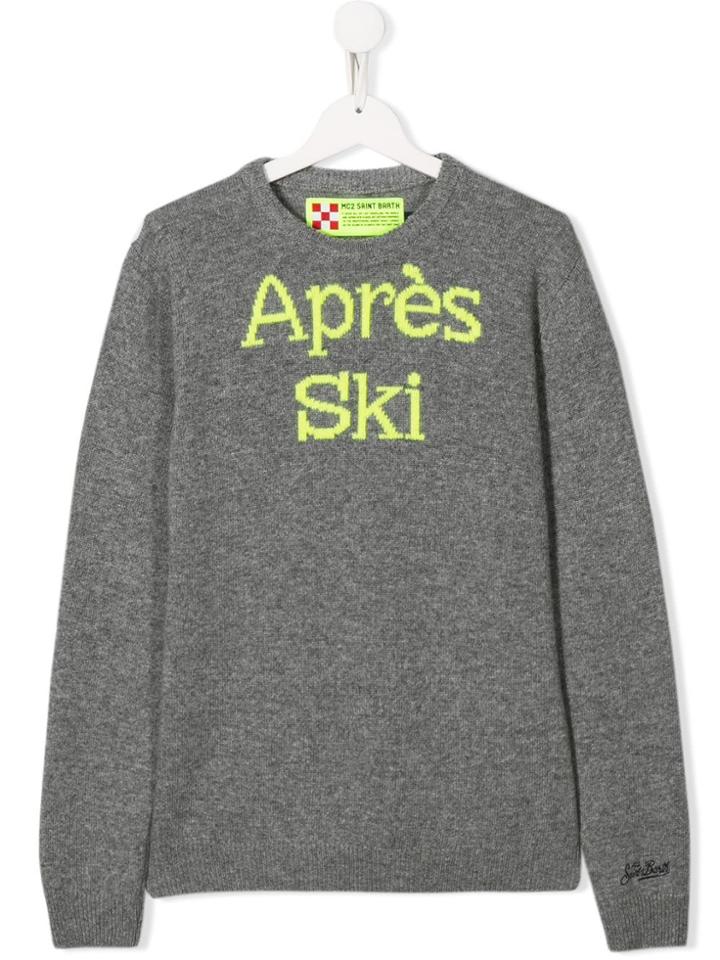 Mc2 Saint Barth Kids Douglastapsk - Grey