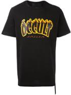 Omc Occult Print T-shirt, Men's, Size: Xl, Black, Cotton