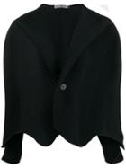 Issey Miyake Micro-pleated Jacket - Black