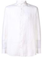 Lardini Pointed Collar Shirt - White