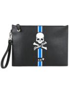 Philipp Plein Kingston Clutch, Men's, Black, Leather