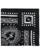 Dolce & Gabbana Sacred Heart Print Bandana - Black