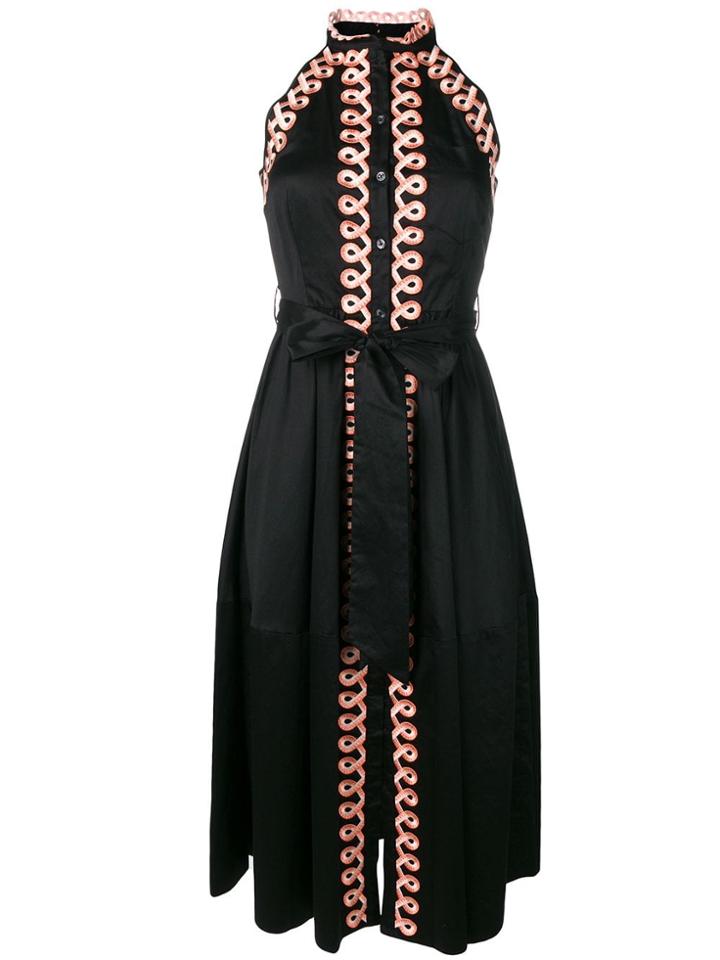 Temperley London Boheme Shirt Dress - Black