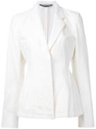 Stella Mccartney - Tailored Blazer - Women - Cotton/linen/flax/polyamide - 44, White, Cotton/linen/flax/polyamide