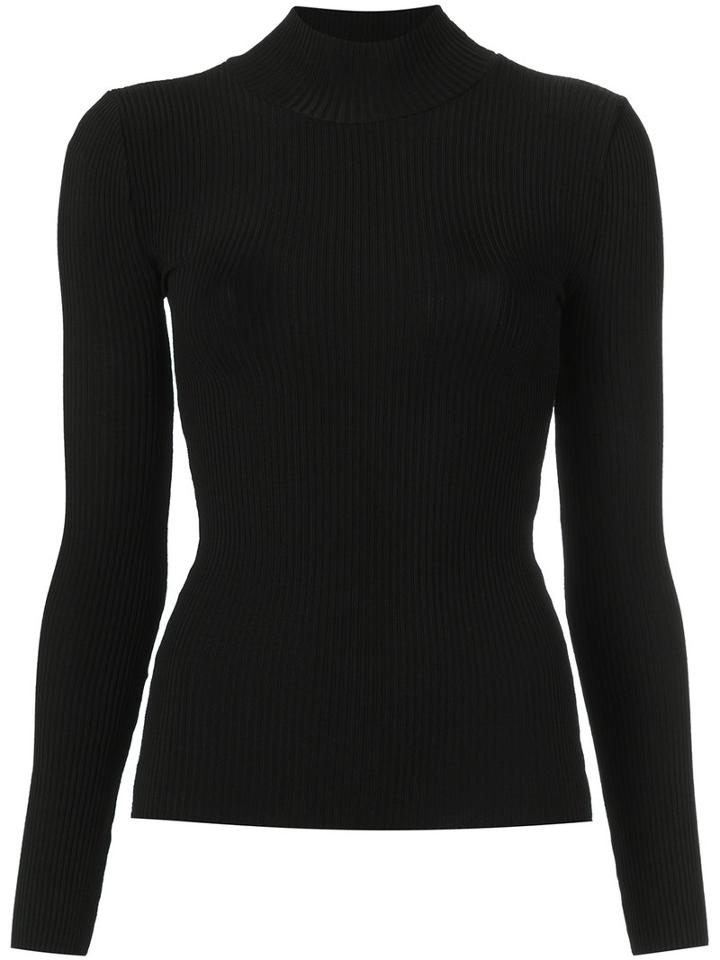 Cecilia Prado - Knitted Blouse - Women - Spandex/elastane/viscose - M, Black, Spandex/elastane/viscose