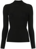 Cecilia Prado - Knitted Blouse - Women - Spandex/elastane/viscose - M, Black, Spandex/elastane/viscose