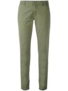 P.a.r.o.s.h. - Straight Leg Trousers - Women - Cotton/spandex/elastane - Xs, Green, Cotton/spandex/elastane