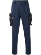 Stone Island Shadow Project Side Patch Pocket Trousers - Blue