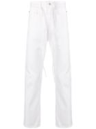 Vyner Articles Drawstring Detail Trousers - White