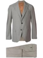 Gabriele Pasini Two-piece Check Suit - Nude & Neutrals