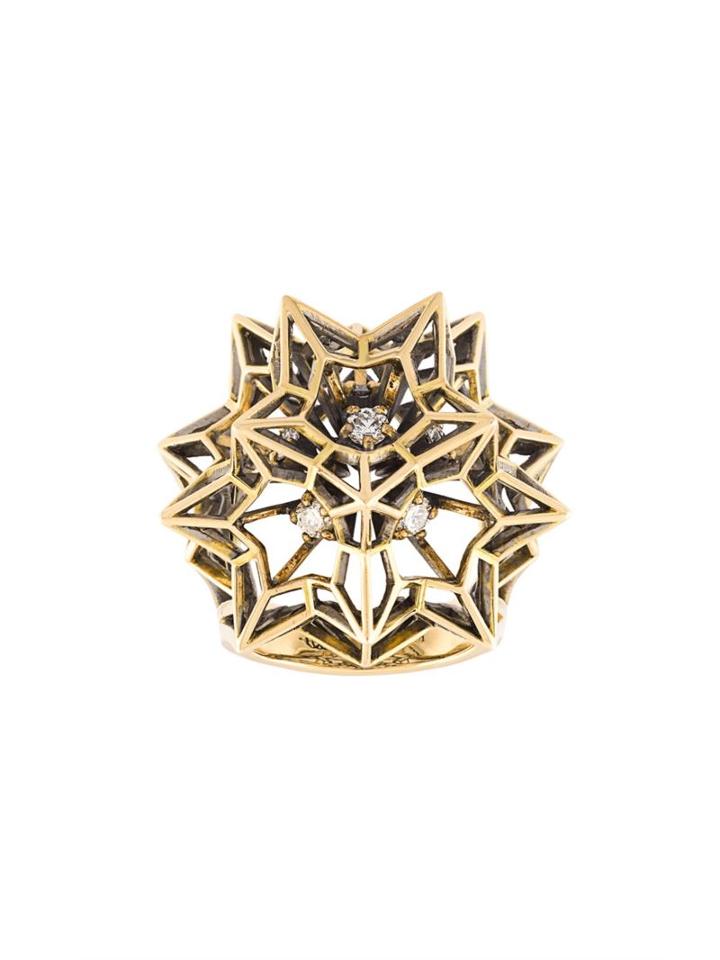 John Brevard 'helix Frame' Diamond Ring