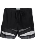 Lost & Found Rooms Sheer Drawstring Shorts