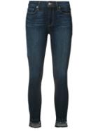 Paige - Hoxton High Rise Crop Jeans - Women - Cotton/polyester/spandex/elastane - 29, Blue, Cotton/polyester/spandex/elastane