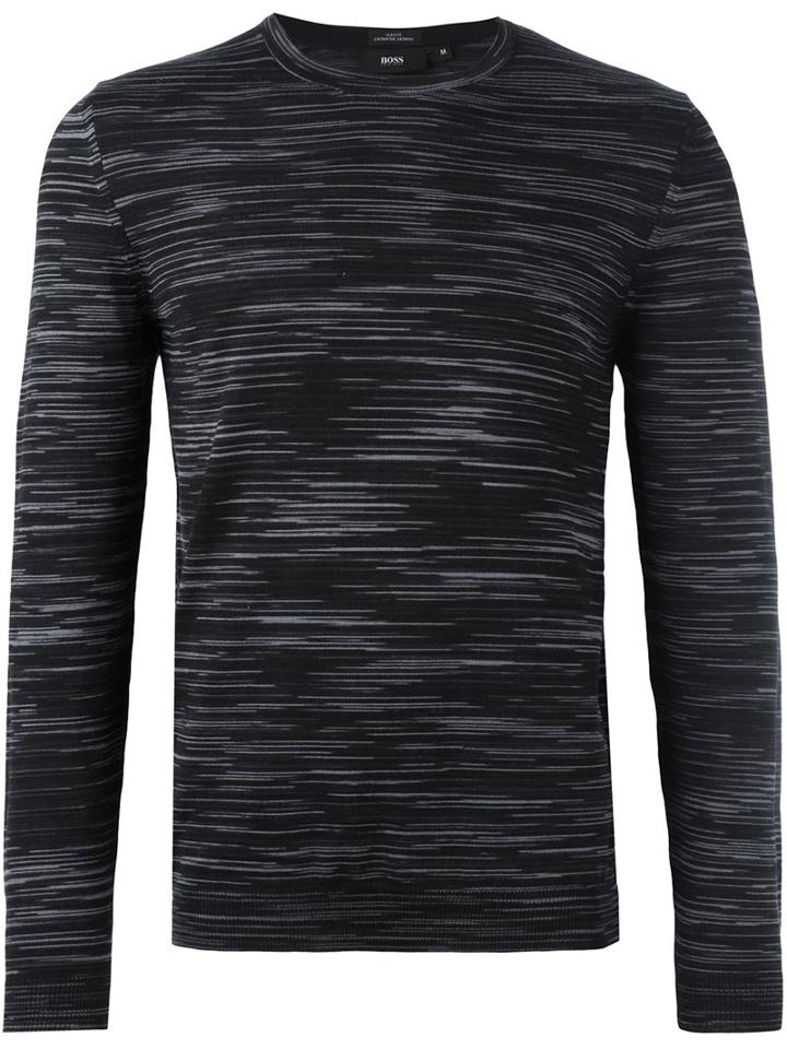 Boss Hugo Boss Blurry Stripes Pullover