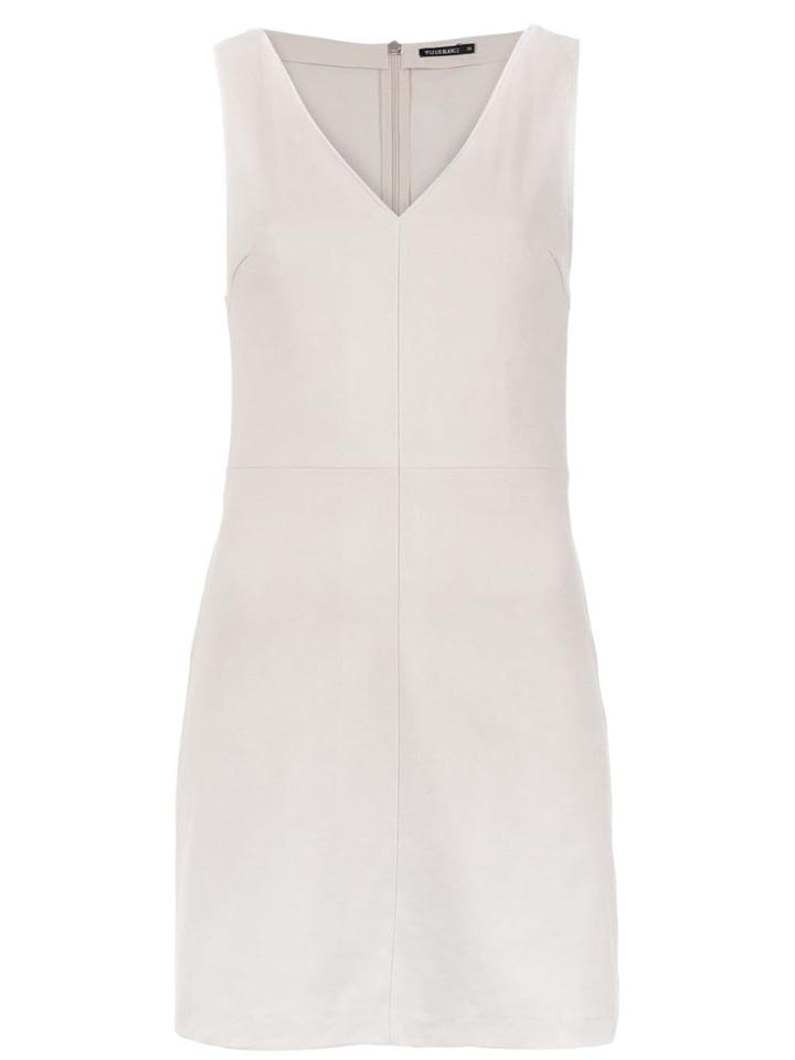 Le Lis Blanc Vestido April Suede Moon - White