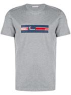 Moncler Printed Logo T-shirt - Grey