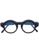 Kuboraum Round Tonal Glasses - Black