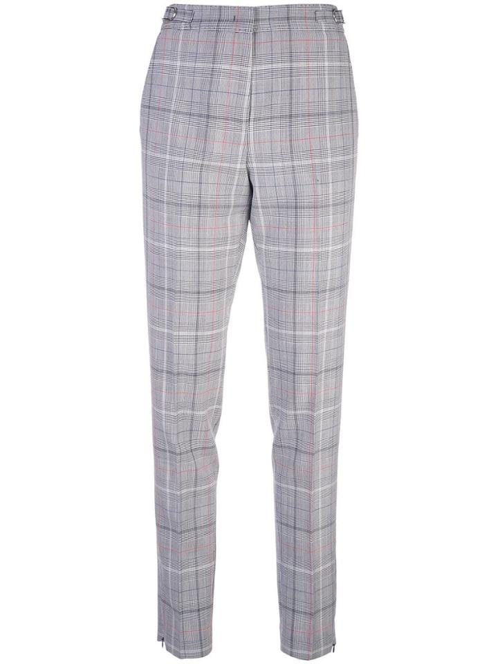 Gabriela Hearst Check Tailored Trousers - Grey