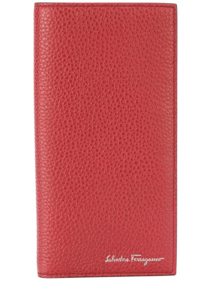 Salvatore Ferragamo Continental Logo Wallet - Red