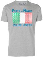 Mc2 Saint Barth Italian Surfing Print T-shirt - Grey