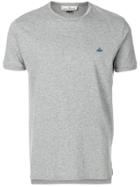 Vivienne Westwood Man Embroidered Orb T-shirt - Grey