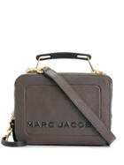 Marc Jacobs Engraved Logo Tote - Brown