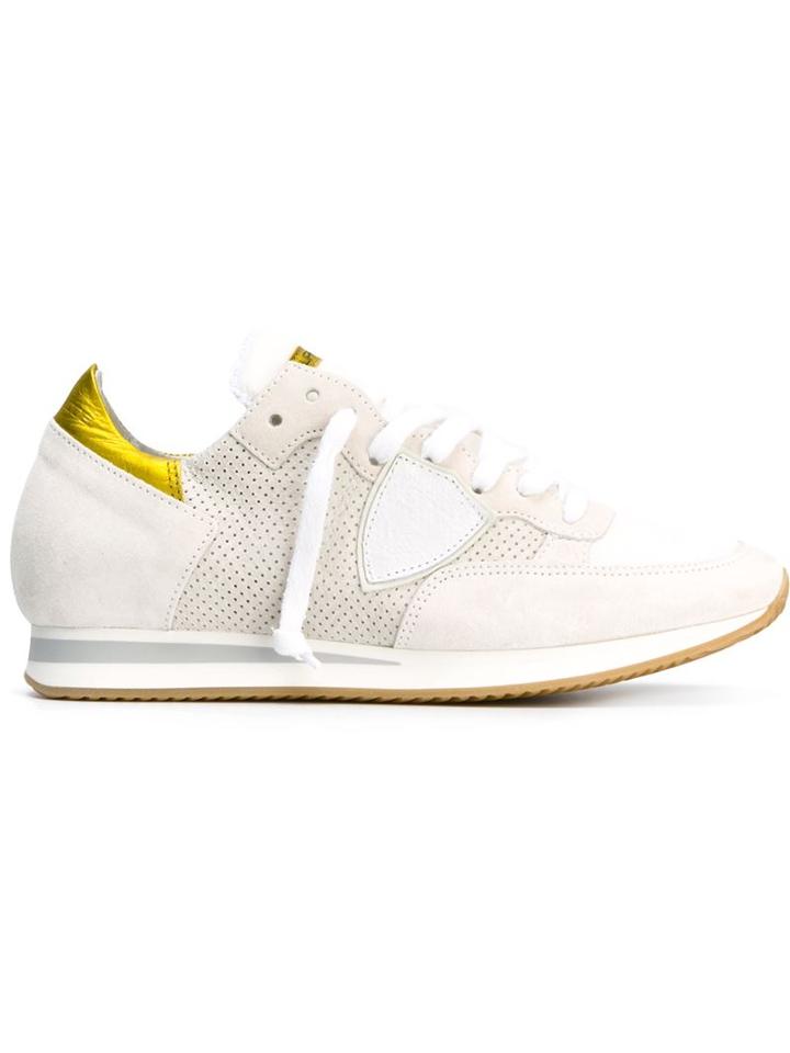 Philippe Model Tropez Sneakers, Women's, Size: 35, White, Suede/nylon/rubber