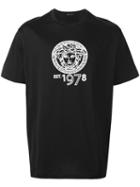 Versace Medusa 1978 T-shirt, Men's, Size: Medium, Black, Cotton