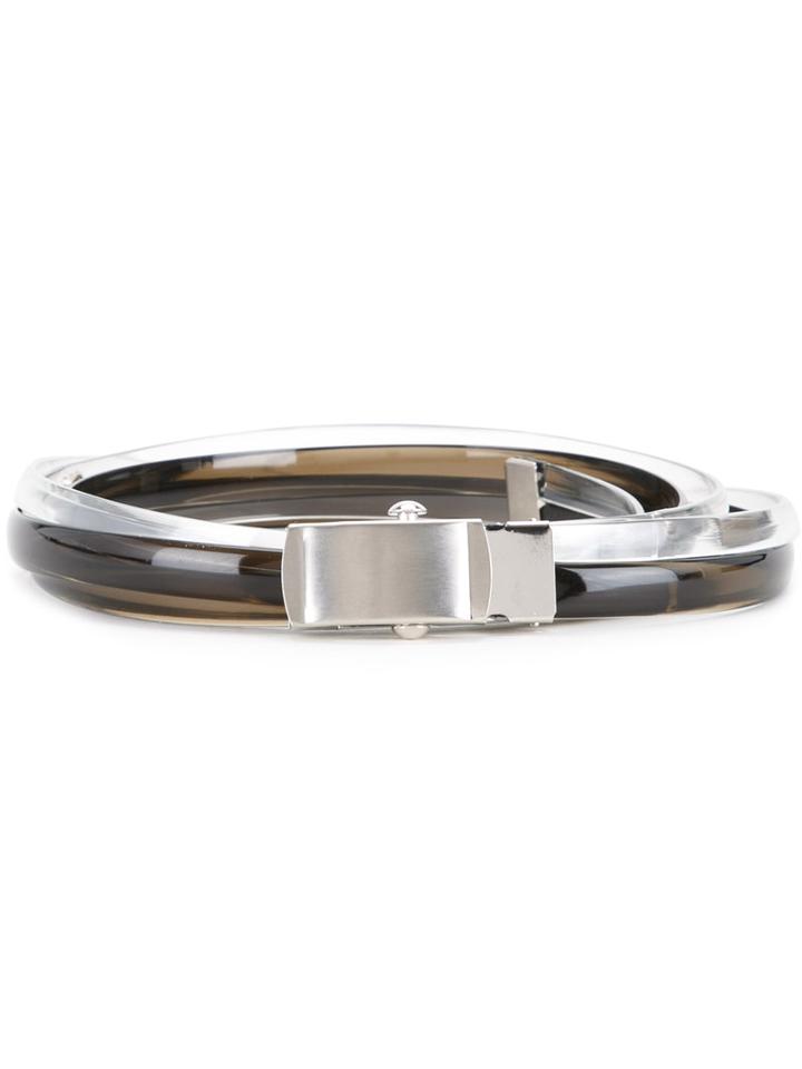 G.v.g.v. Contrast Belt, Women's, Black, Pvc
