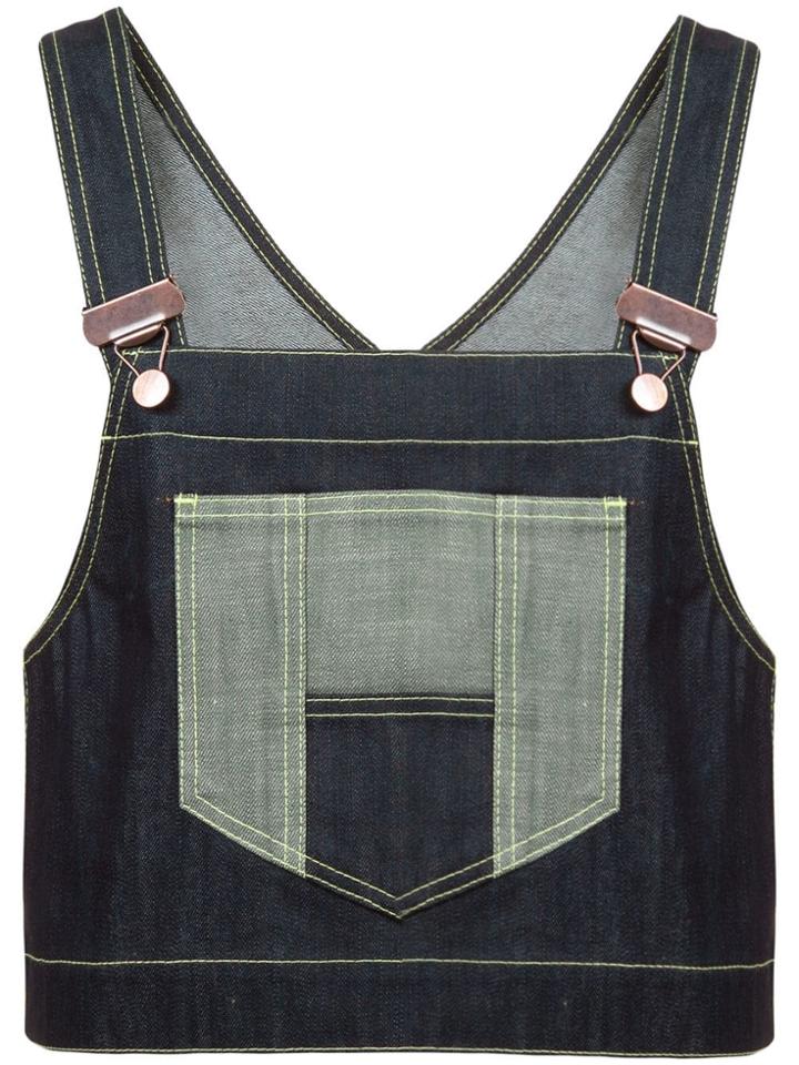 Hardeman Dungaree Top - Blue