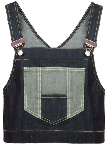 Hardeman Dungaree Top - Blue