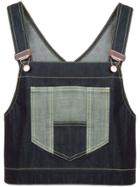 Hardeman Dungaree Top - Blue