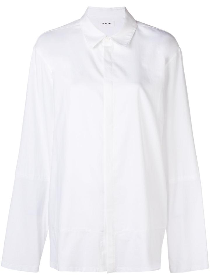 Helmut Lang Concealed Front Shirt - White