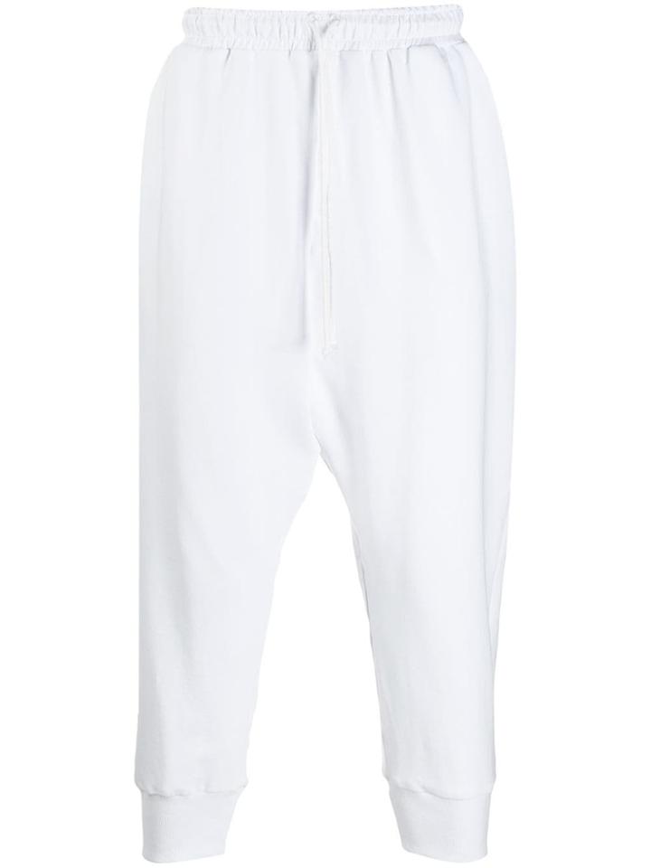 Alchemy Drop Crotch Track Pants - White