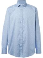 Etro Paisley Jacquard Shirt, Men's, Size: 39, Blue, Cotton