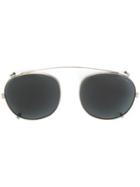 Dita Eyewear Aviator Lens Clip - Metallic
