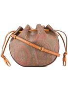 Etro Bubble Paisley Bucket Bag - Brown