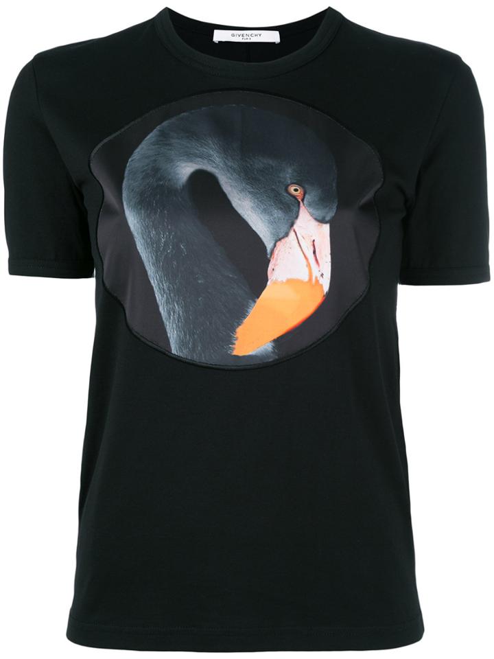 Givenchy Flamingo Print T-shirt - Black