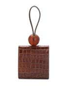 By Far Ball Top-handle Tote - Brown